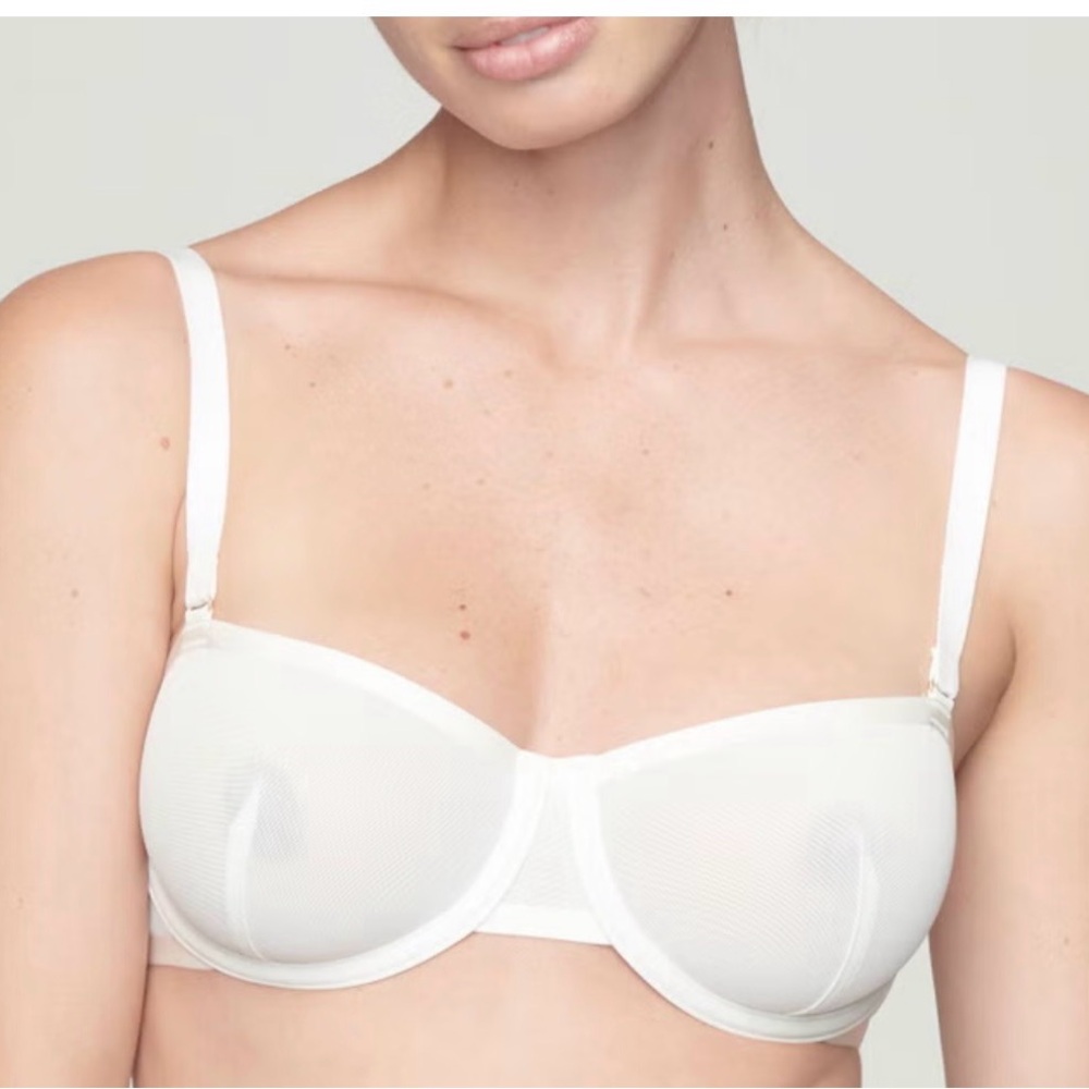CUUP the BALCONETTE - MESH white bra size 38G‎